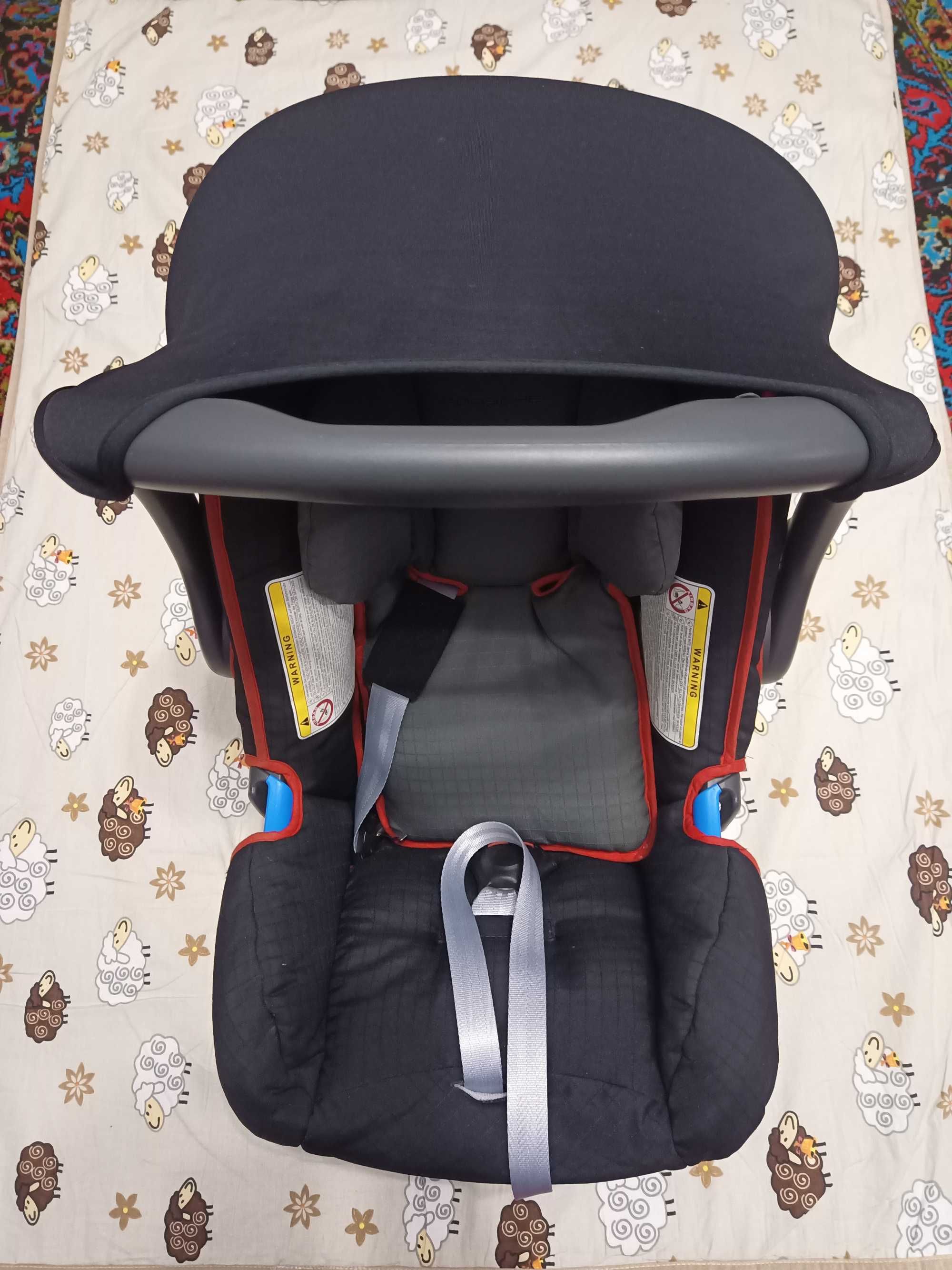 Детское автокресло+База для малышей Porsche Baby Seat, G0+ Up to 13 kg