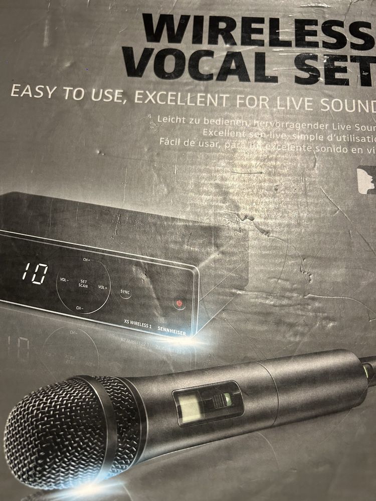 Microfone sem fios SENNHEISER