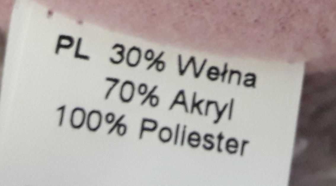 Różowy Komplet: Czapka z Pomponem i Szalik/Komin Na Zimę