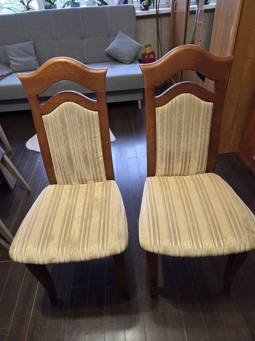 krzesła tapicerowane 2 szt