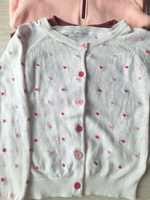 Ubranka dla dziewczynki r. 116 ubrania na jesień