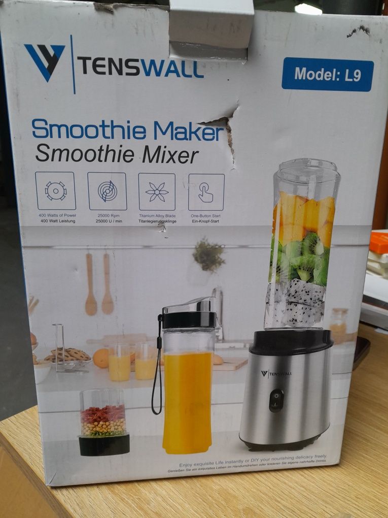 Blender kielichowy do smoothie mixer tenswall l9