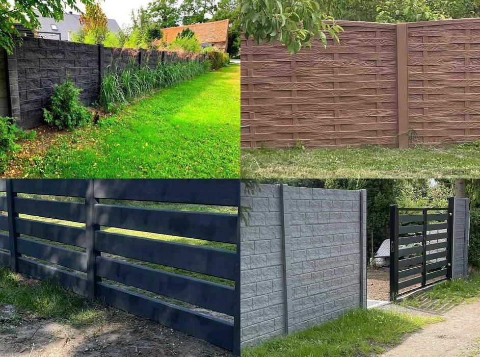 Malowanie ogrodzeń betonowych – szybko, solidnie, atrakcyjne ceny!