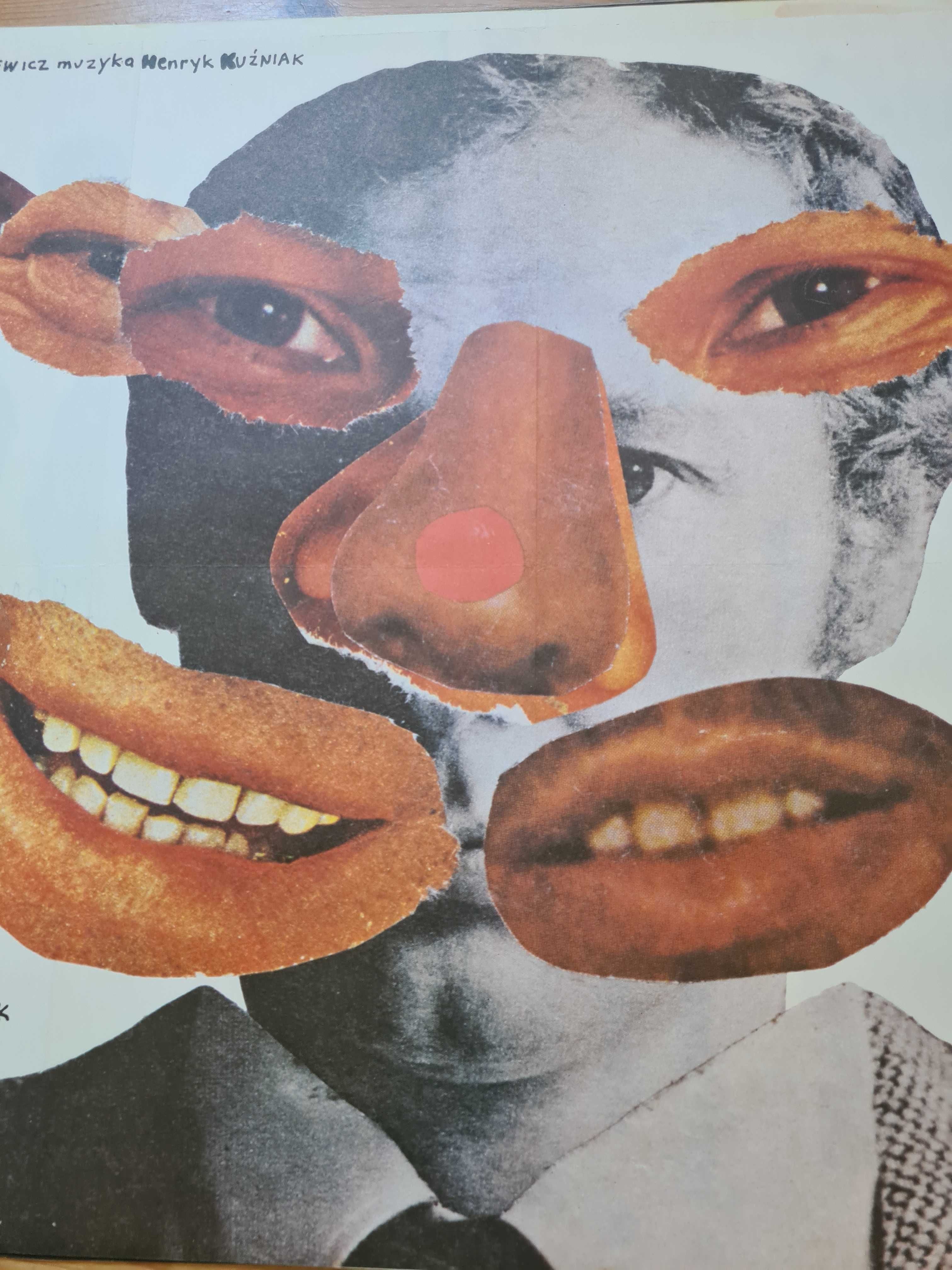 Plakat do filmu: "Łabędzi śpiew" projekt L. Majewski 1988, 96 x 66 cm;