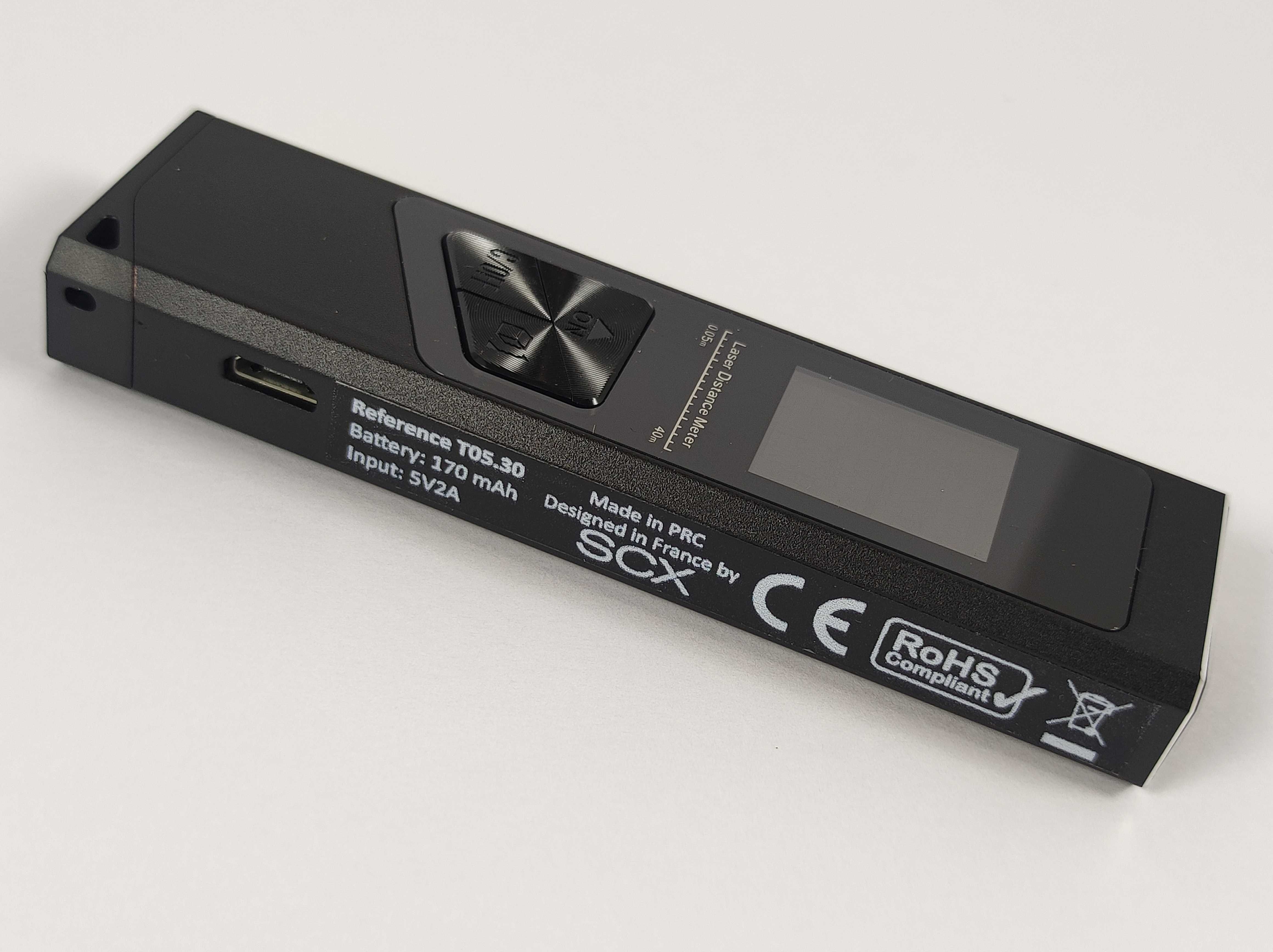 Mini Telemetr/Dalmierz laserowy SCX T05.30, komplet, idealny stan!