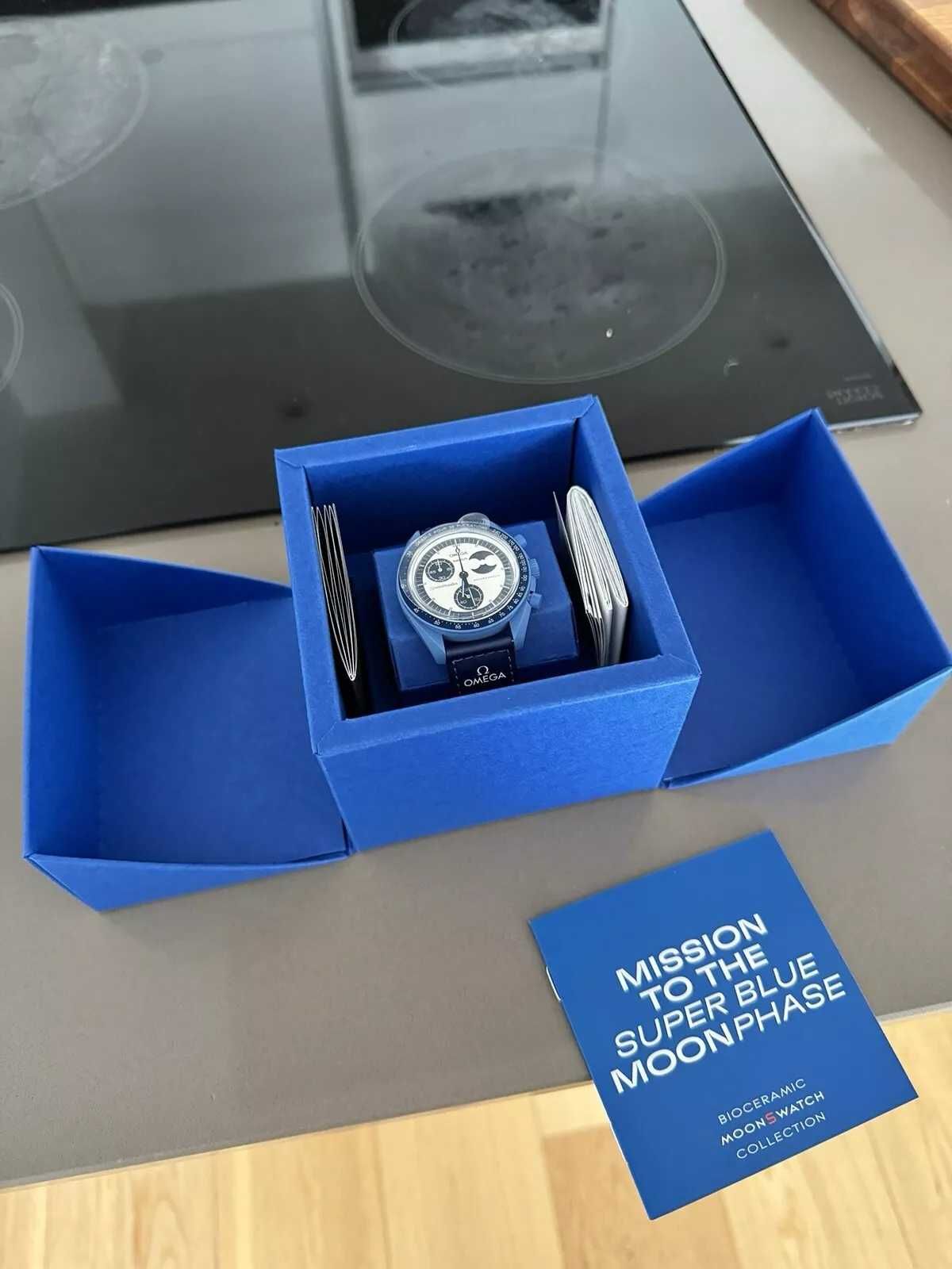 Swatch x Omega Bioceramic Moonswatch Mission to the SuperBlueMoonphase