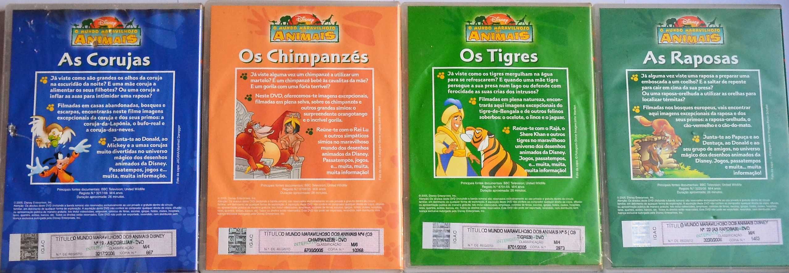 4 Filmes Animais - DVDs Originais (9)