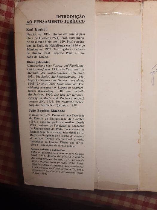 Introdução ao pensamento jurídico Karl Engish