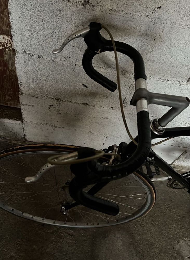 Bicicleta de corrida antiga