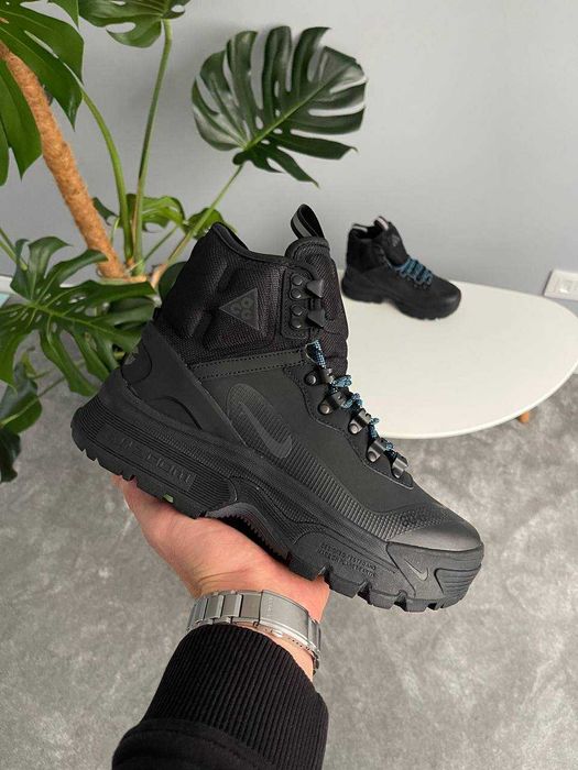 Nike ACG Air Zoom Gaiadome Gore-Tex (41-45) чоловічі черевики чорні
