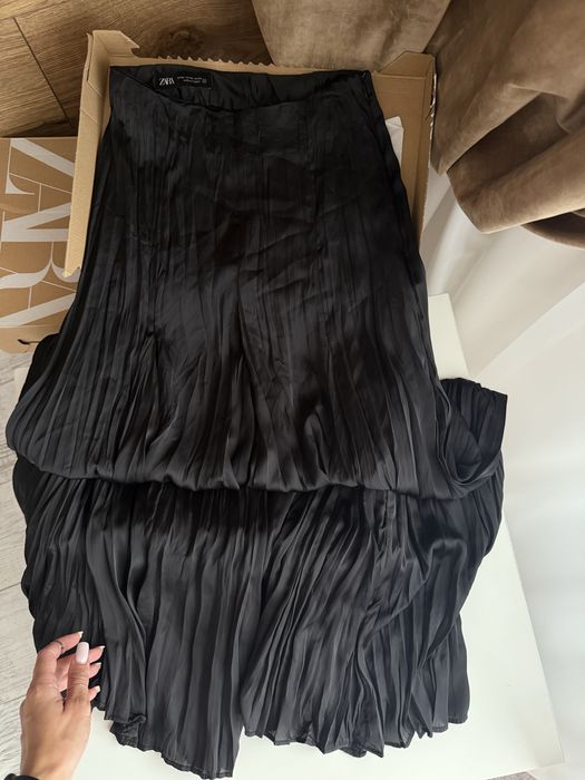 Штани пліссе zara xs
