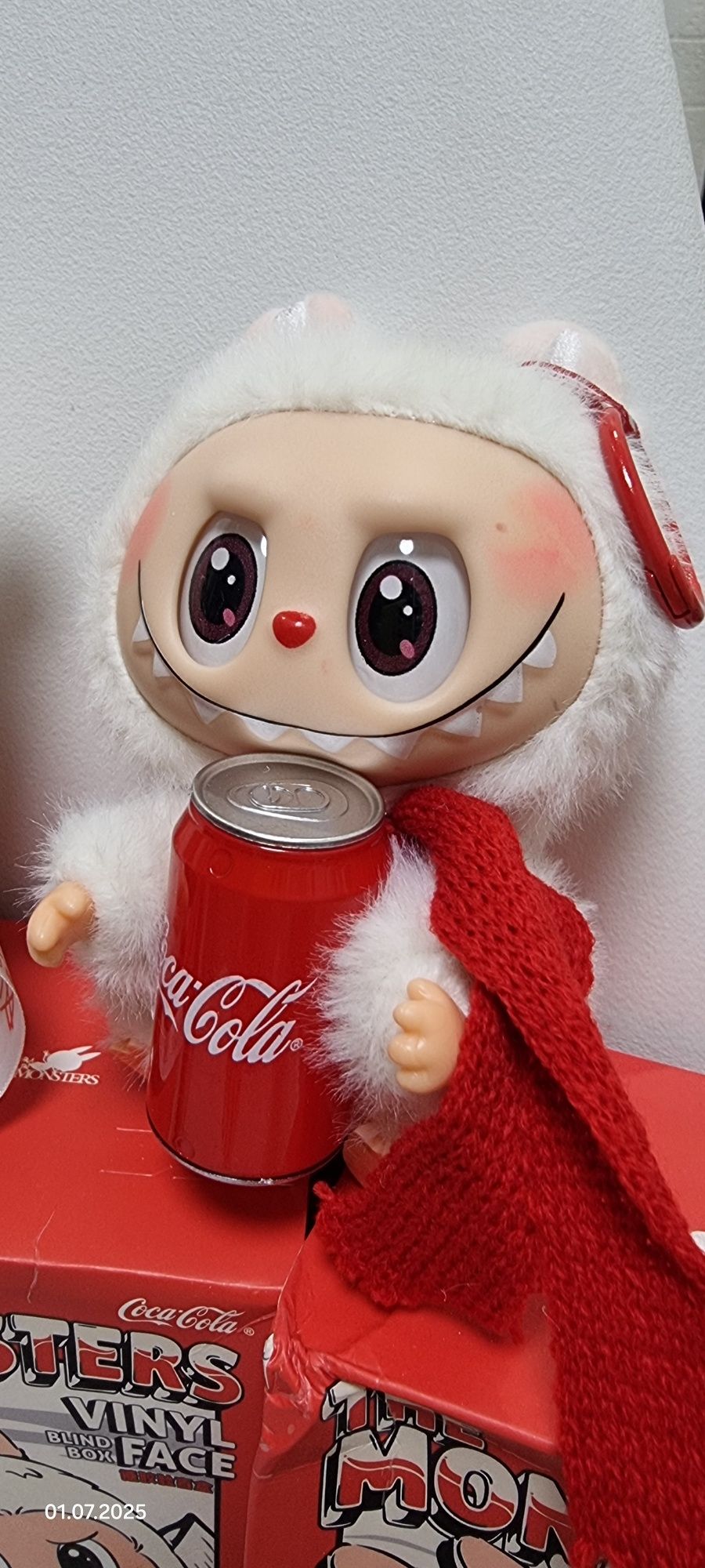 Labubu Лабубу іграшка, брелок POP MART The Monsters CocaCola Кока кола