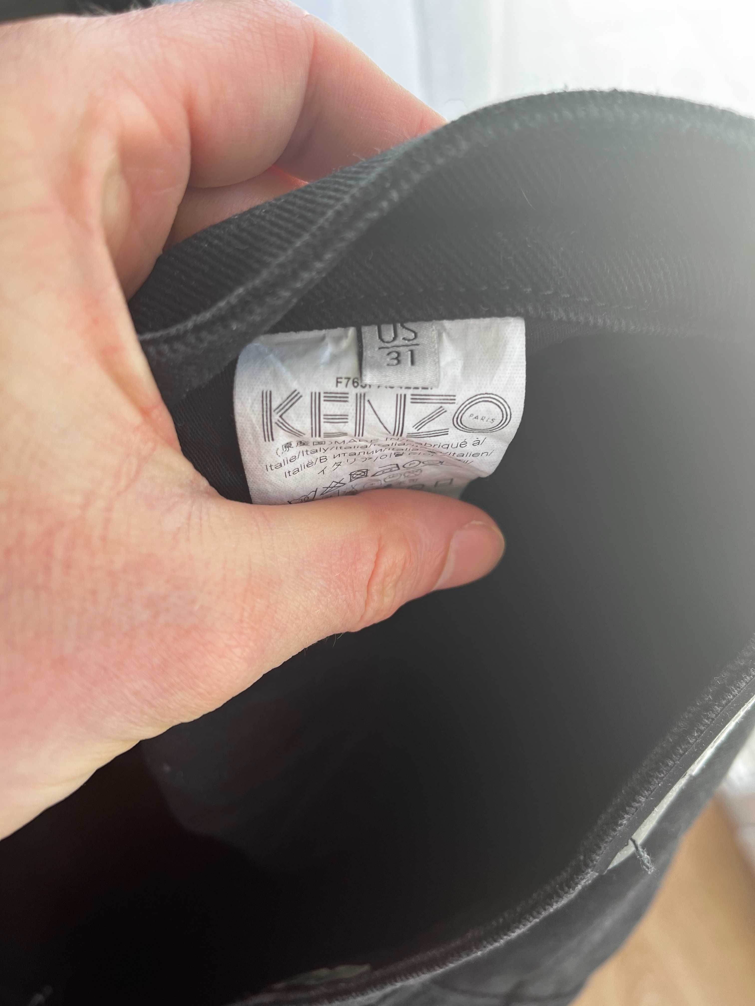 Spodnie Jeansowe czarne KENZO Vitkac (NOWE)