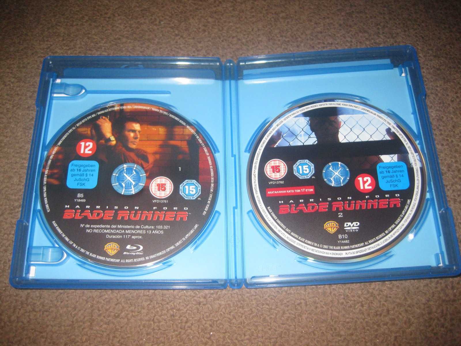 "Blade Runner" Edição Especial com 1 Blu-Ray+1 DVD