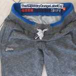 firmowe męskie spodnie dresowe -Superdry-L