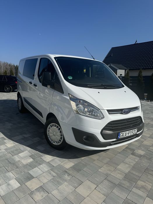 Ford Transit Custom Brygadówka hak kamera bogata opcja