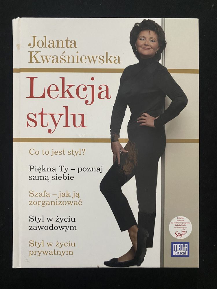 Książka Lekcja Stylu Jolanta Kwasniewska