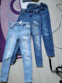 Zestaw spodnie 3x jeans 146-152 cm