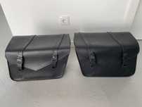 Harley Davidson malas alforges pele originais