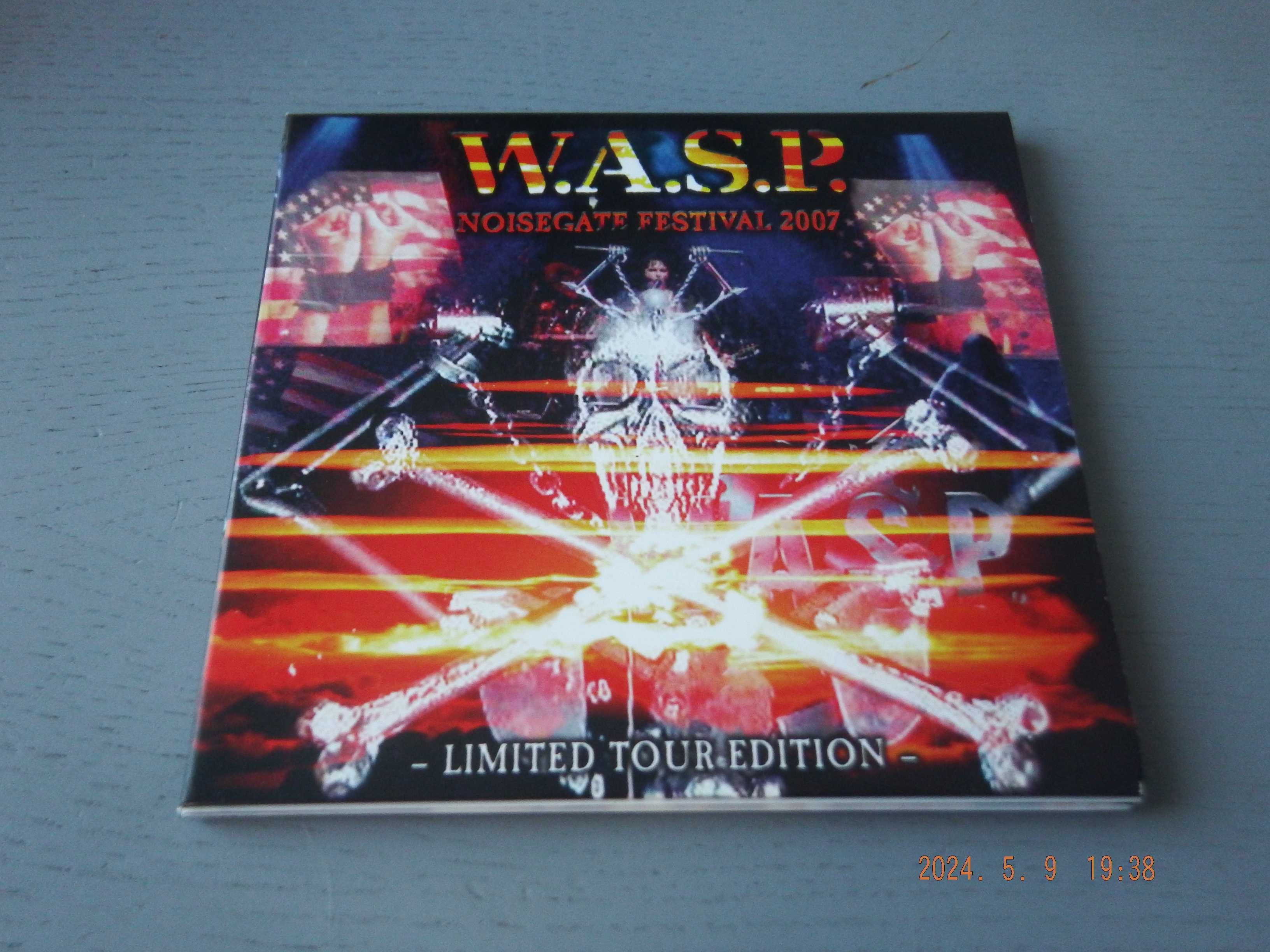 W.A.S.P. - Noisegate Festival 2007   digipack   limit 500 egz.