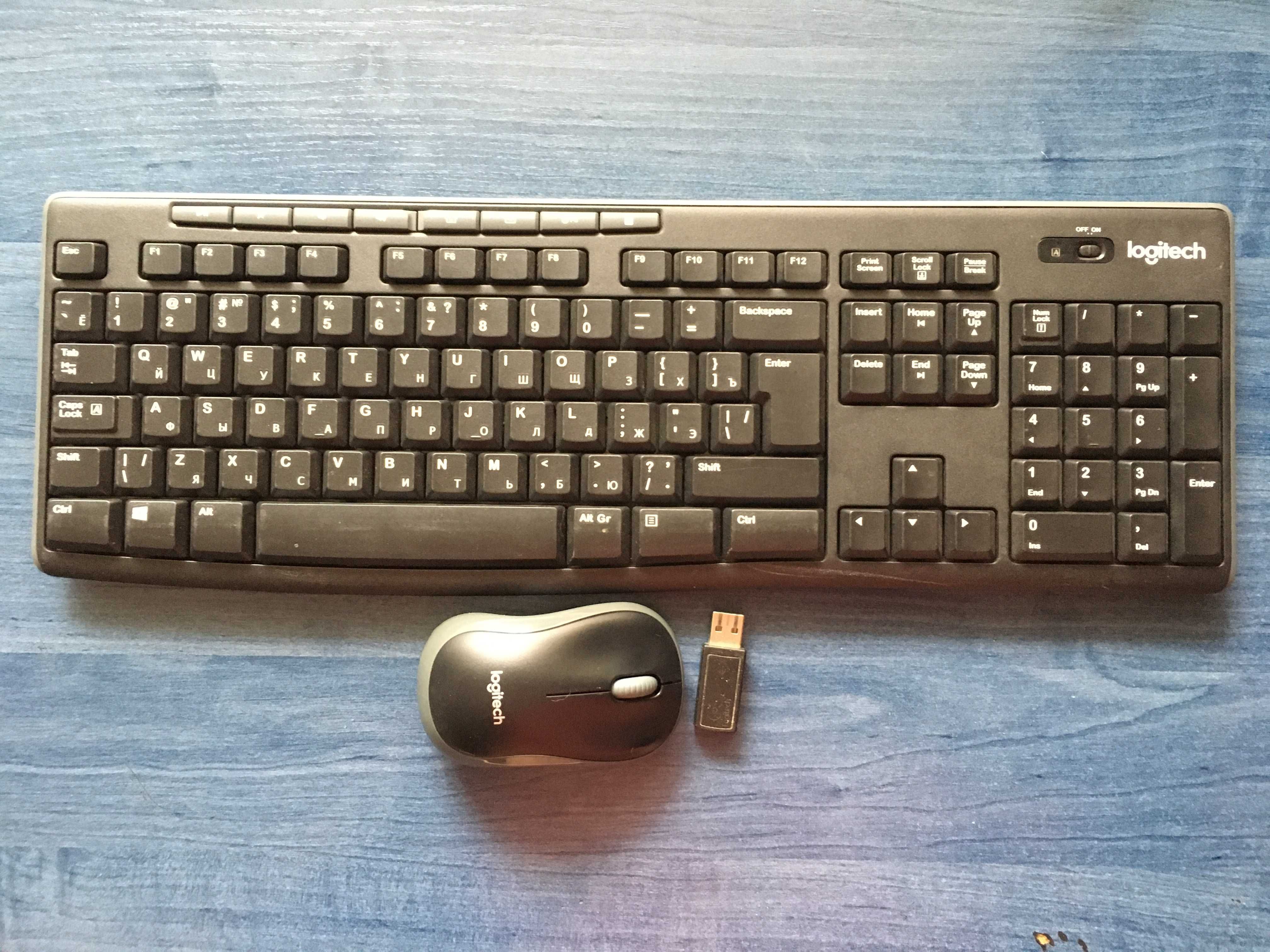 Клавіатура. Комплект бездротовий Logitech MK270