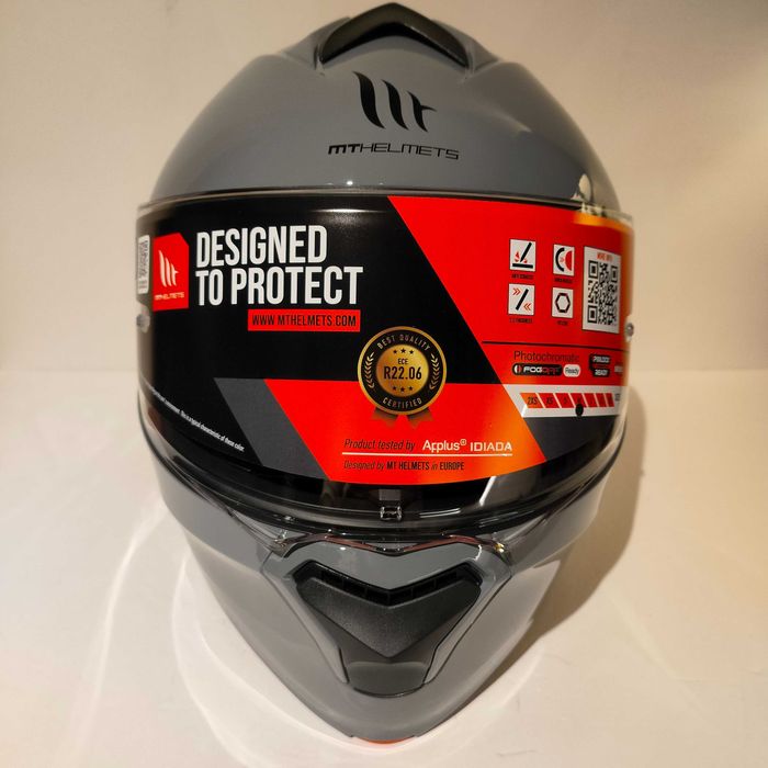 Capacete modular MT Genesis SV Mota scooter novo