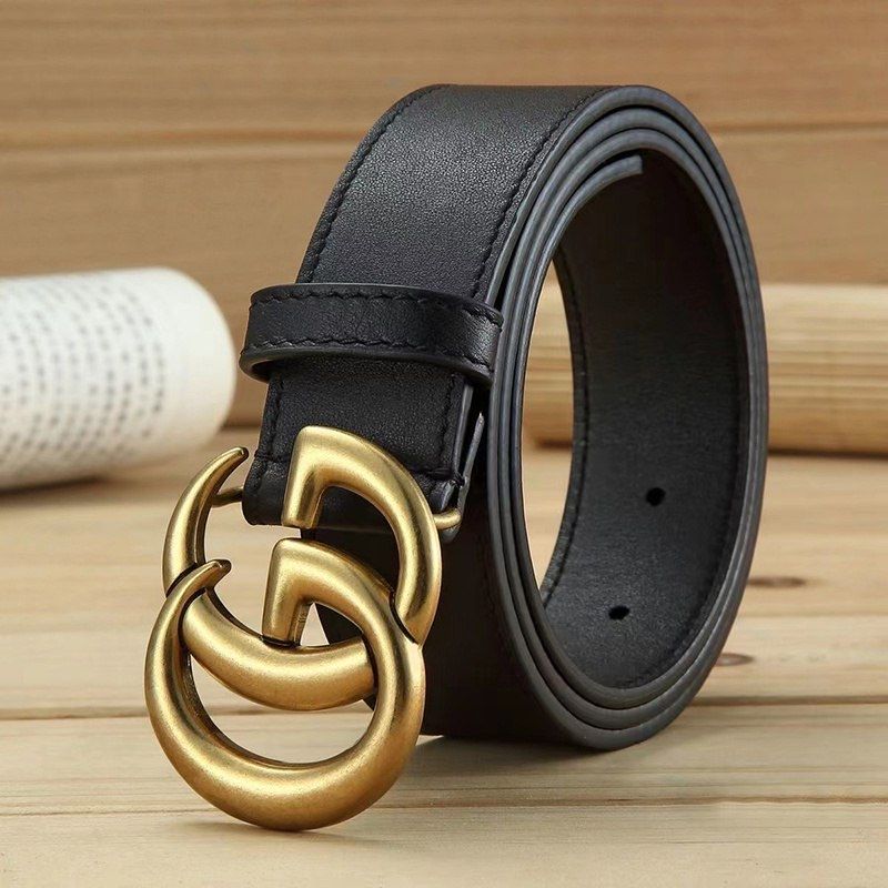 Pasek Gucci Złota Klamra