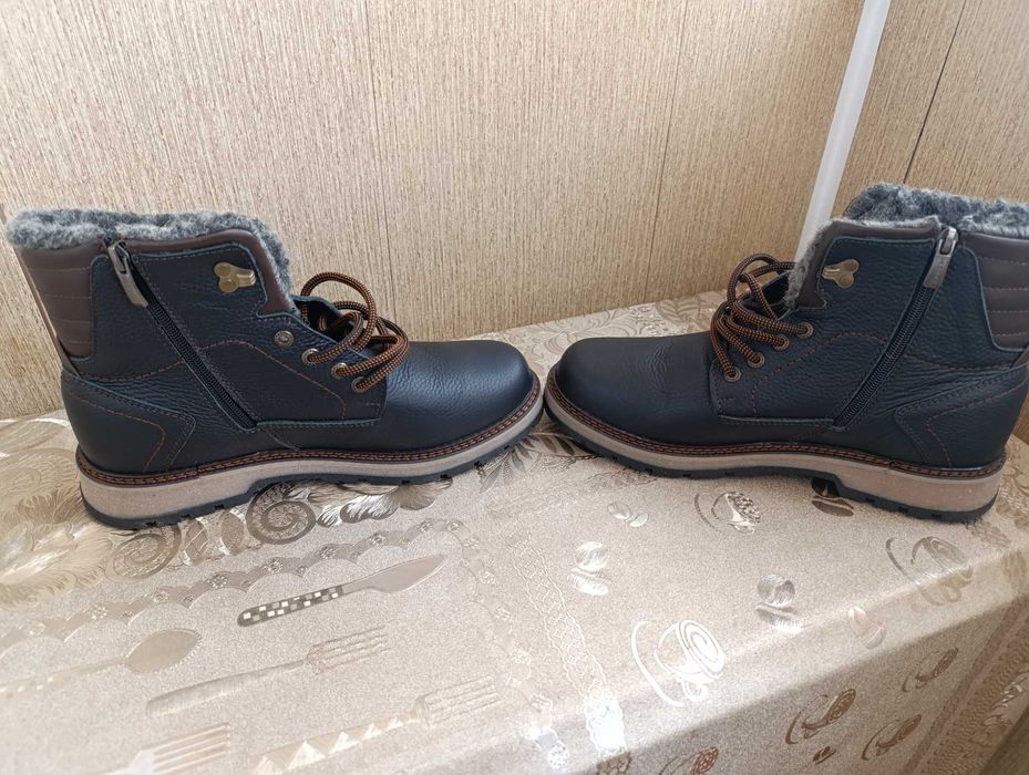 Ботинки зимние на меху