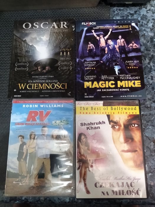Filmy Dvd 4szt za darmo