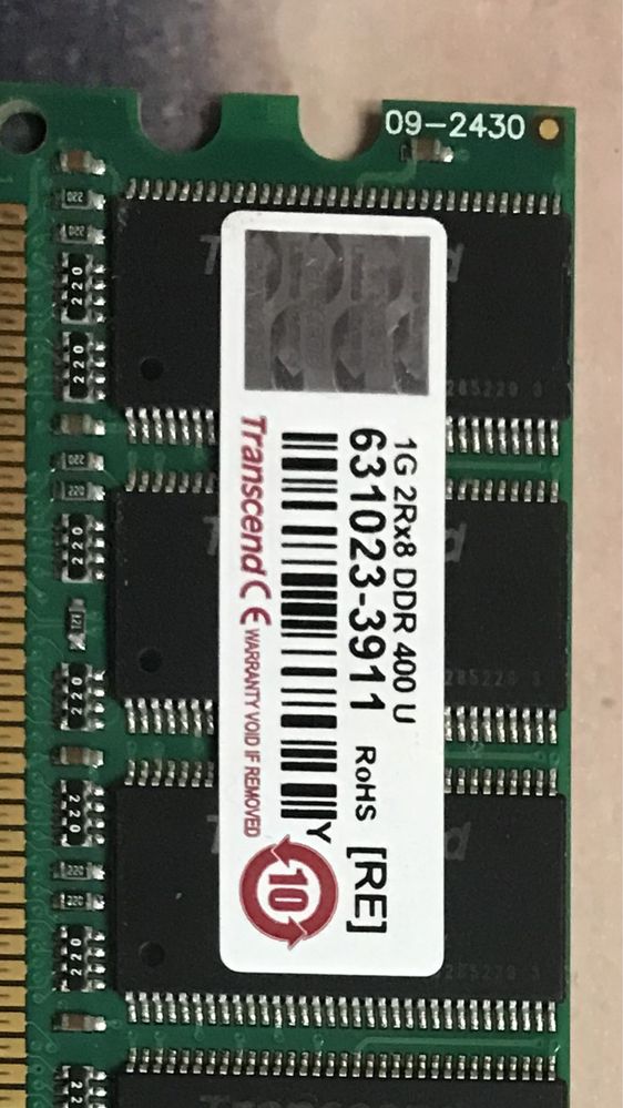 Оперативная память DDR-1 400MHz PC-3200