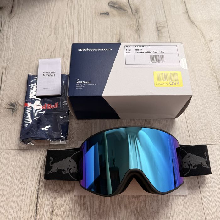 Gogle narciarskie Red Bull Fetch-10 Ice Blue Snow