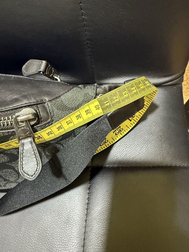 Чоловіча шкіряна бананка сумка COACH оригінал