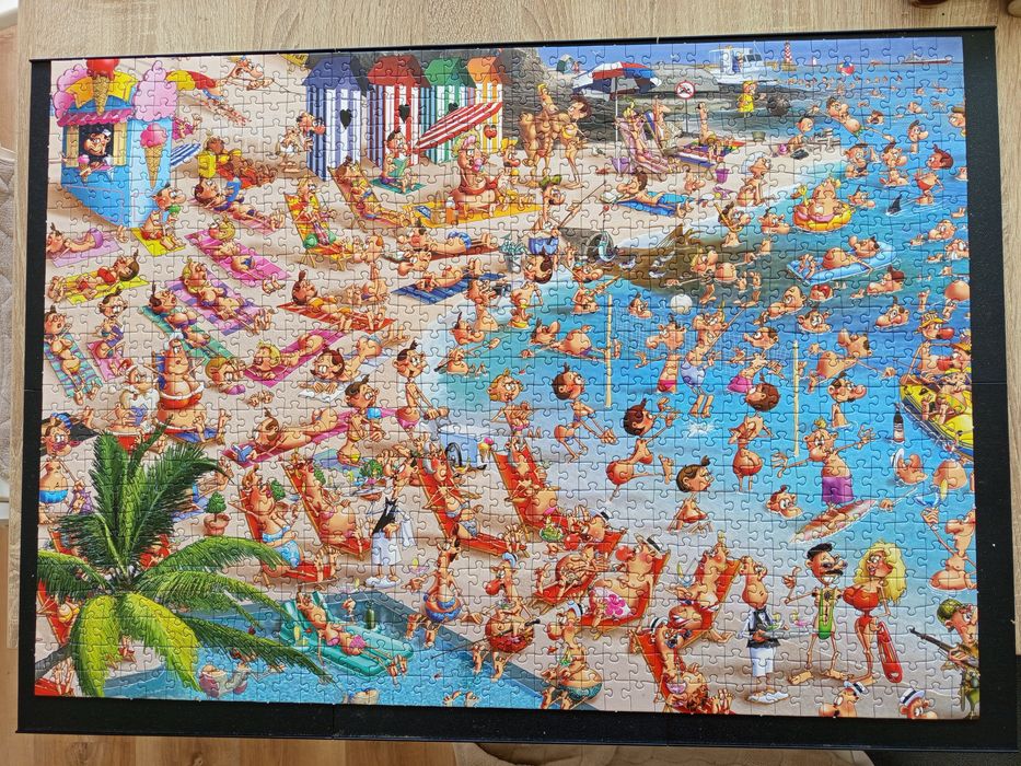 Puzzle Piatnik 1000 Plaża kompletne