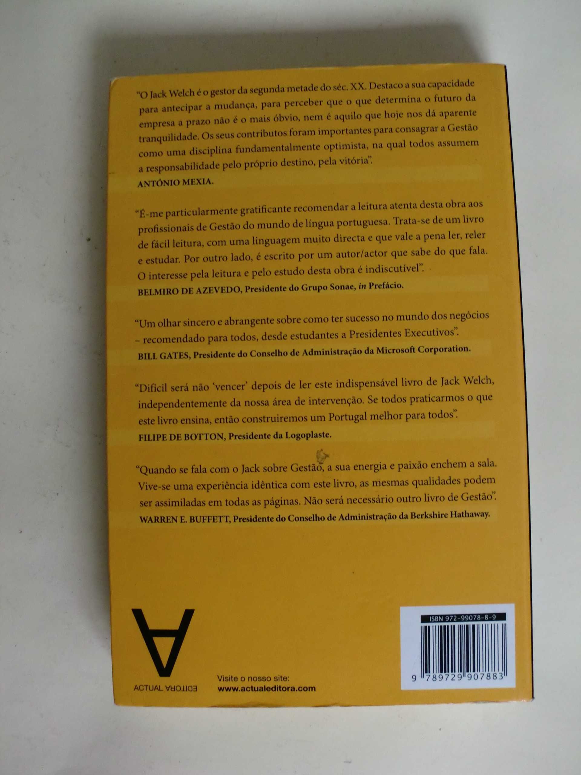 Vencer de Jack Welch - 1ª Edição