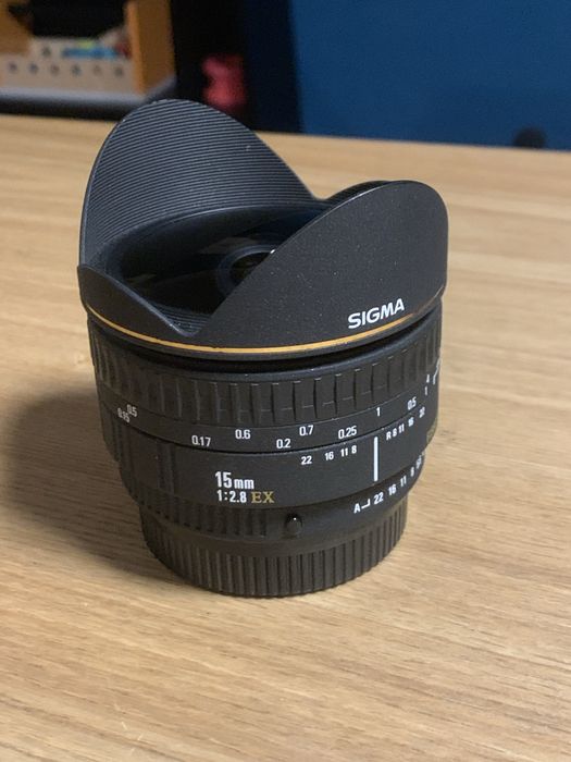 Sigma 15 1:2.8 para Pentax