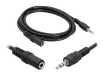 Przedłużacz Mały Jack 3,5mm 3 Metry M/F Stereo