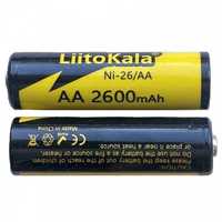 Аккумуляторы Liitokala AA Ni-MH AAA/HR03 2600 mAh 1 шт. (NI-26/AA)