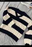Sweter sweterek w paski M 38 40 L