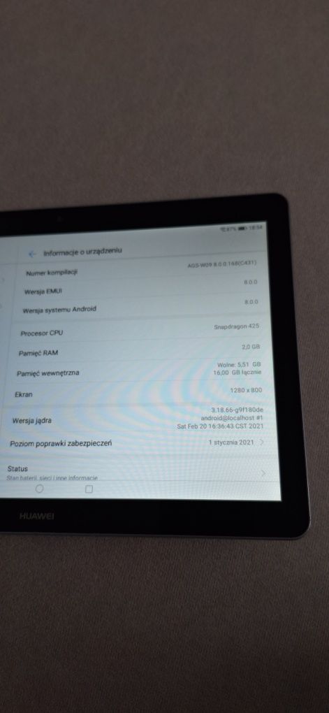 Tablet Huawei MediaPad T3 10