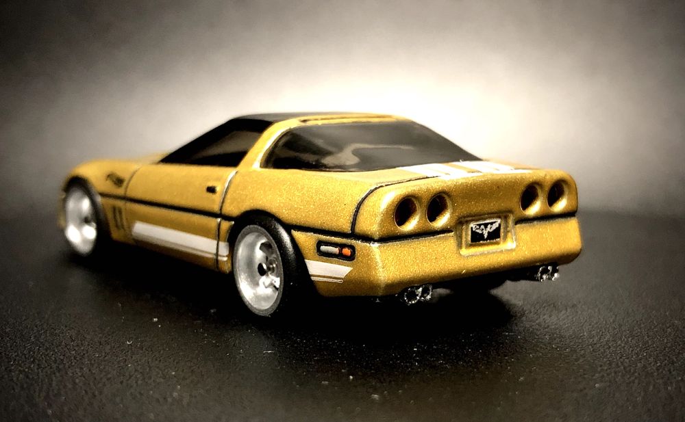 Hot Wheels Corvette C4 Custom model jak Premium