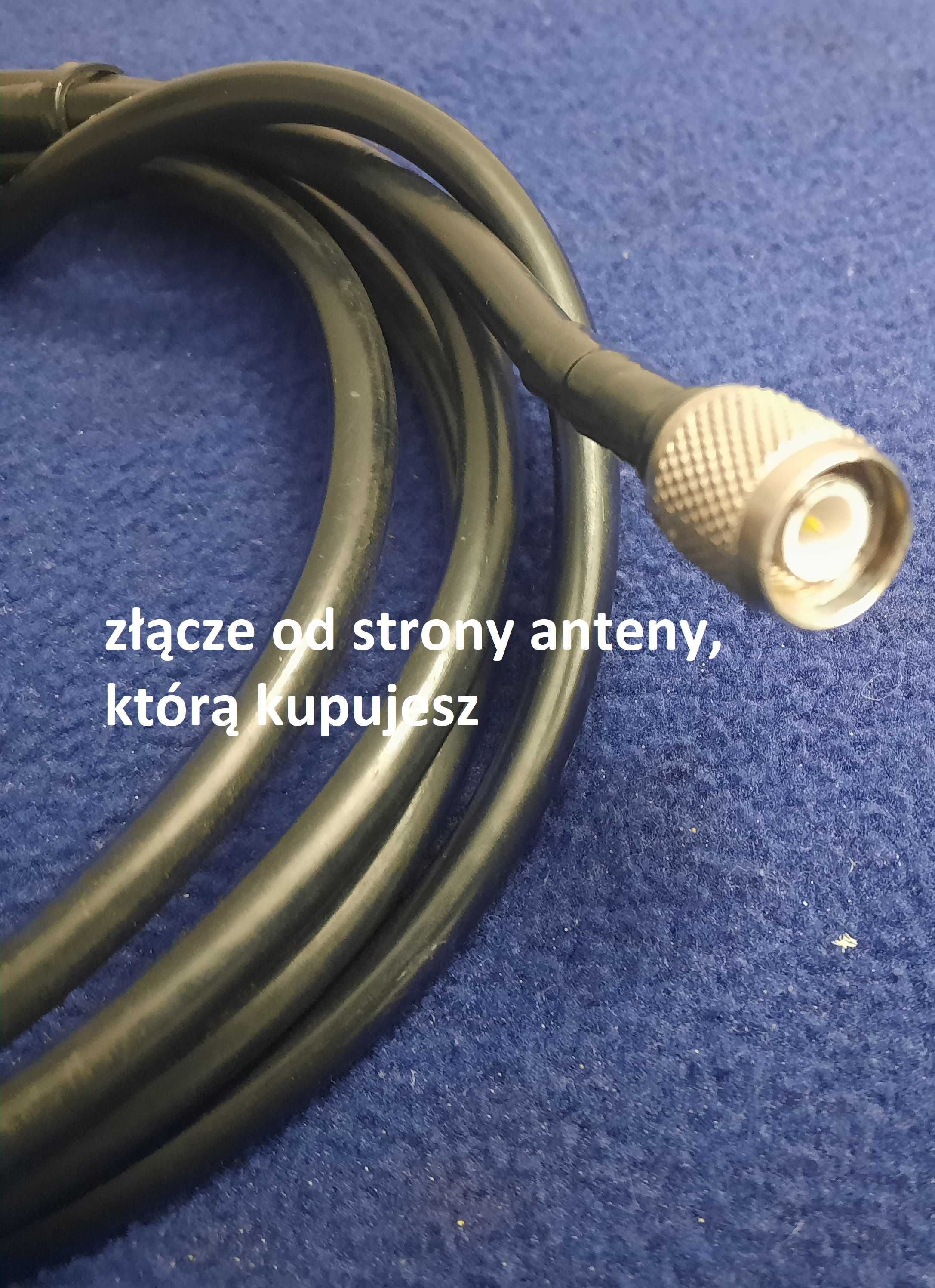 Anteny WiFi Yagi 14dBi 2,4GHz z przewodami