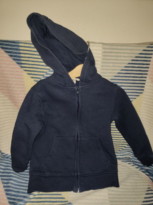 Bluza rozpinana chłopiec 110/116 h&m
