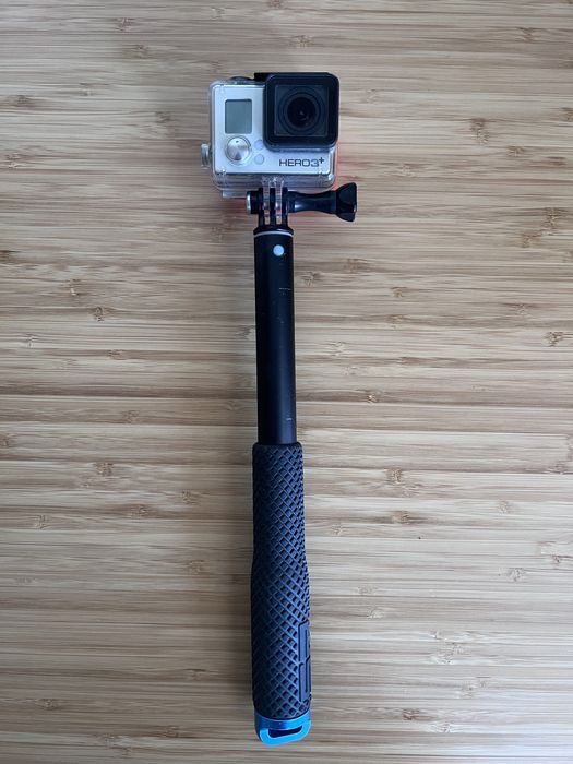 Go pro Hero 3+ com acessórios