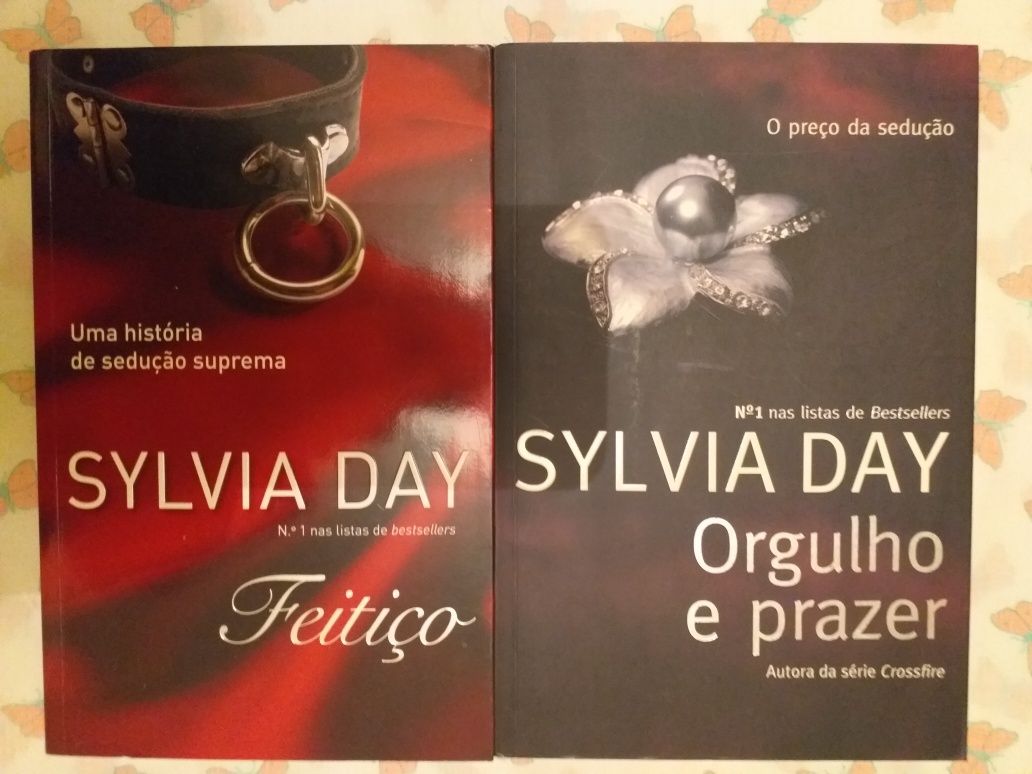 Sylvia Day"Feitiço"Orgulho e Prazer"Filha d Mar"LaçosSangue.Vento Suão