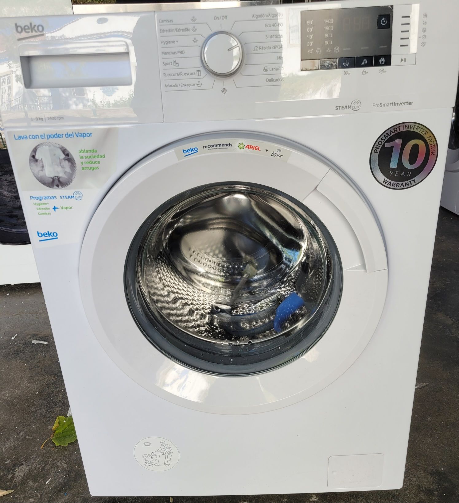 Máquina de lavar roupa beko 9kg