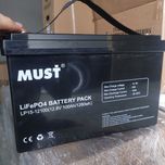 Акумулятор, батарея MUST LiFePO4 12V 100Ah (LP15-12100)