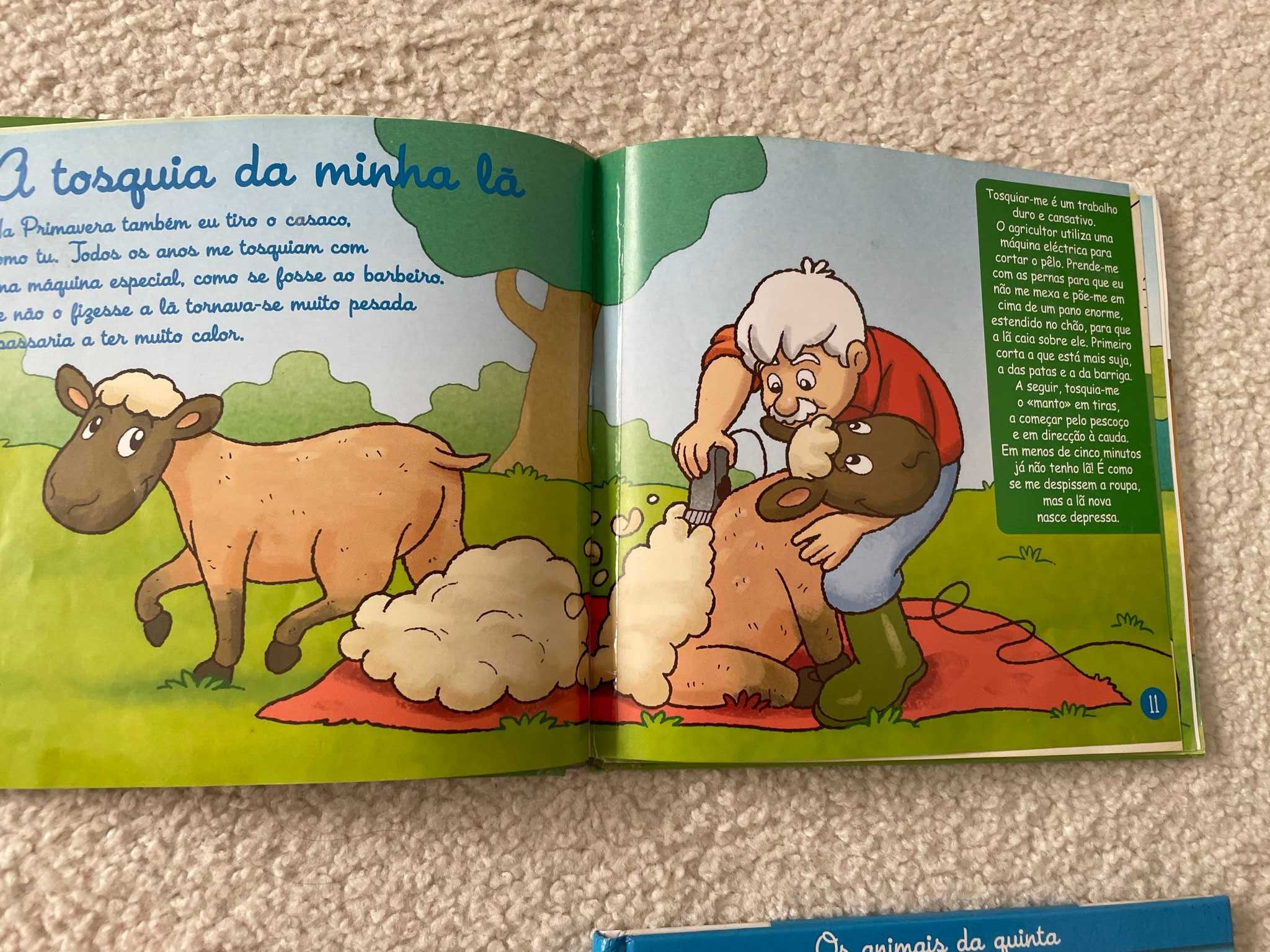 Coleção completa 50 livros Os animais da Quinta da Planeta de Agostini