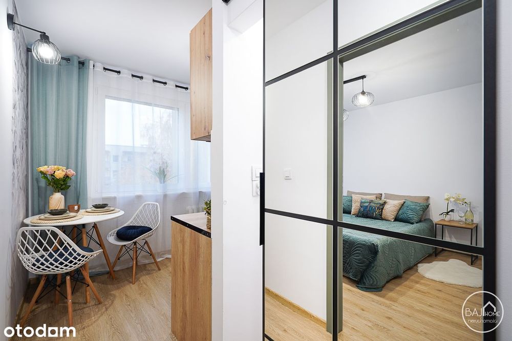 2 pokoje, po generalnym remoncie, Stare Gliwice, balkon, BEZ PROWIZJI