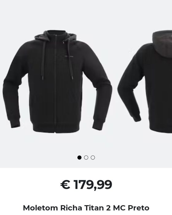 Casaco mota tecido richa titan 2