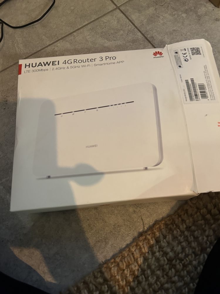 Router huawei 4g router 3 pro + dwie anteny